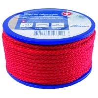 Meister Cordon Ø 3 mm, 25 m, 180 kg, rouge