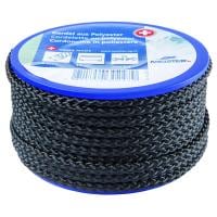 Meister Cordon Ø 4 mm, 15 m, 300 kg, Noir