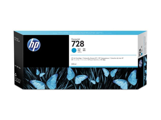 HP Encre Nr. 728 (F9K17A) Cyan