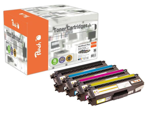 Peach Toner Brother TN-328 2x noir, 1x cyan, magenta, jaune