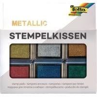 Folia Tampon encreur Metallic Multicolore