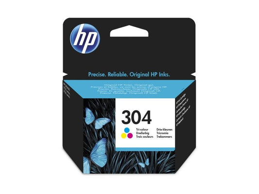 HP Encre Nr. 304 (N9K05AE) Cyan/Magenta/Yellow