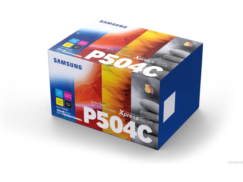 Samsung by HP Kits de toner CLT-P504C / SU400A noir/Cyan/Magenta/Yellow