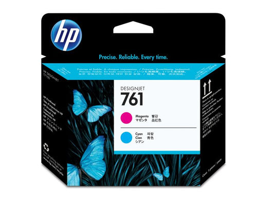HP Tête d'impression Nr. 761 (CH646A) Cyan/Magenta