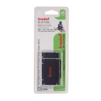 Trodat Tampon encreur Bleu/rouge, 2 coussins