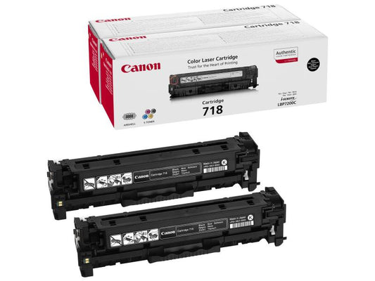 Canon Toner 718 / 2662B005 noir