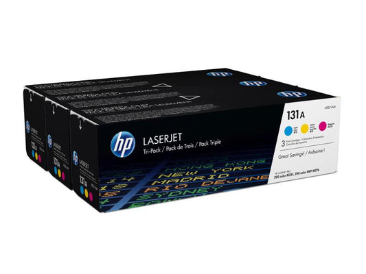 HP Toner Nr. 131A (U0SL1AM) Cyan/Magenta/Yellow
