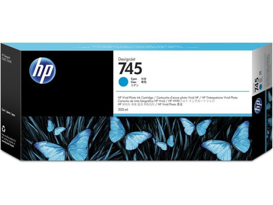 HP Encre Nr. 745 (F9K03A) Cyan
