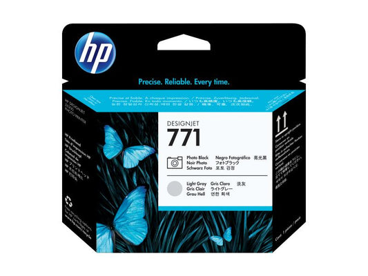 HP Tête d'impression Nr. 771 (CE020A) Light Grey/Photo Black