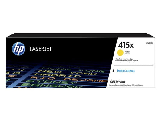 HP Toner Nr. 415X (W2032X) Yellow