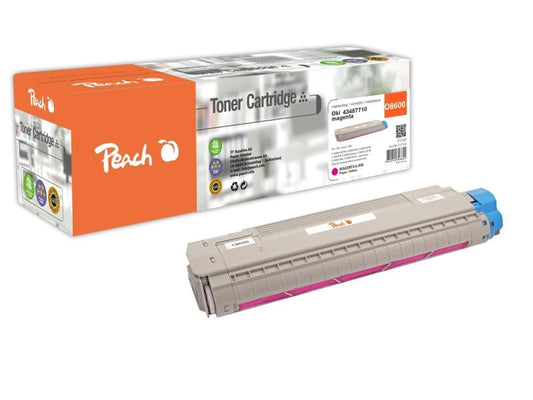 Peach Toner OKI 43487710 Magenta