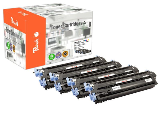 Peach Kits de toner HP Nr. 124A (Q6001-4 ) BK, C, M, Y