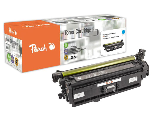 Peach Toner HP Nr. 504A (CE251A) Cyan