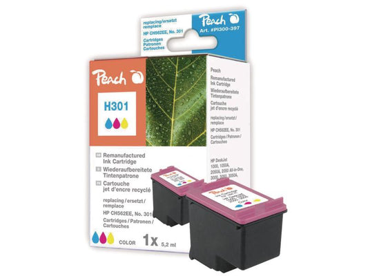 Peach Encre HP Nr. 301 (CH562EE) Color