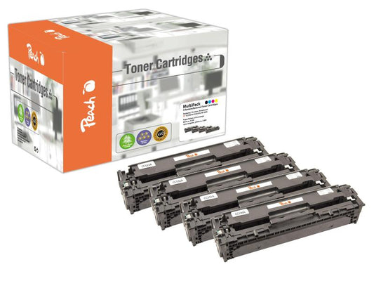 Peach Kits de toner HP Nr. 304A (CC53A) BK, C, M, Y