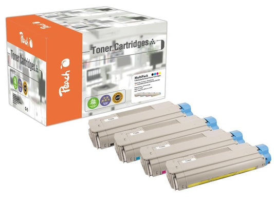 Peach Kits de toner OKI C5600-Series BK, C, M, Y
