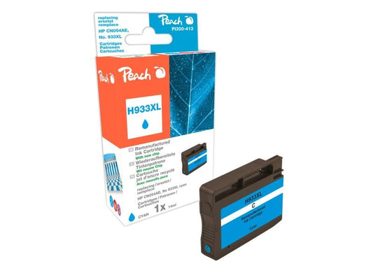 Peach Encre HP Nr. 933XL (CN054AEE) Cyan