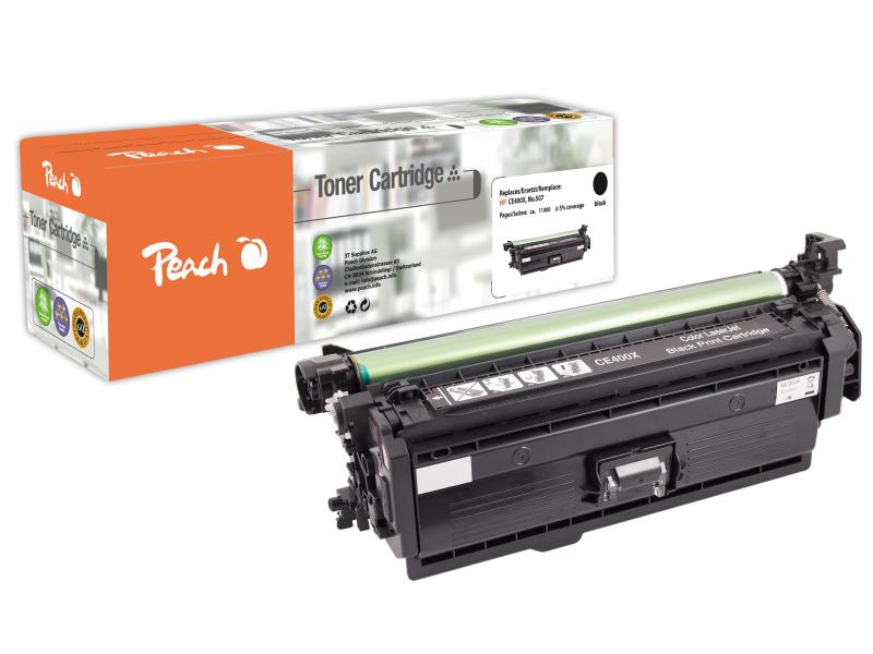 Peach Toner HP Nr. 507X (CE400X) noir