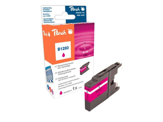 Peach Encre Brother LC-1280M Magenta