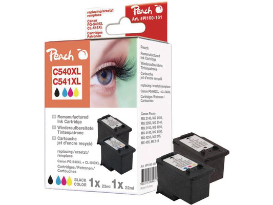 Peach Tête d'impression Canon PG-540XL / CL-541 BK, C, M, Y