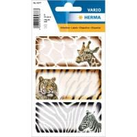 Herma Stickers Étiquettes scolaires Afrikanische Tiere