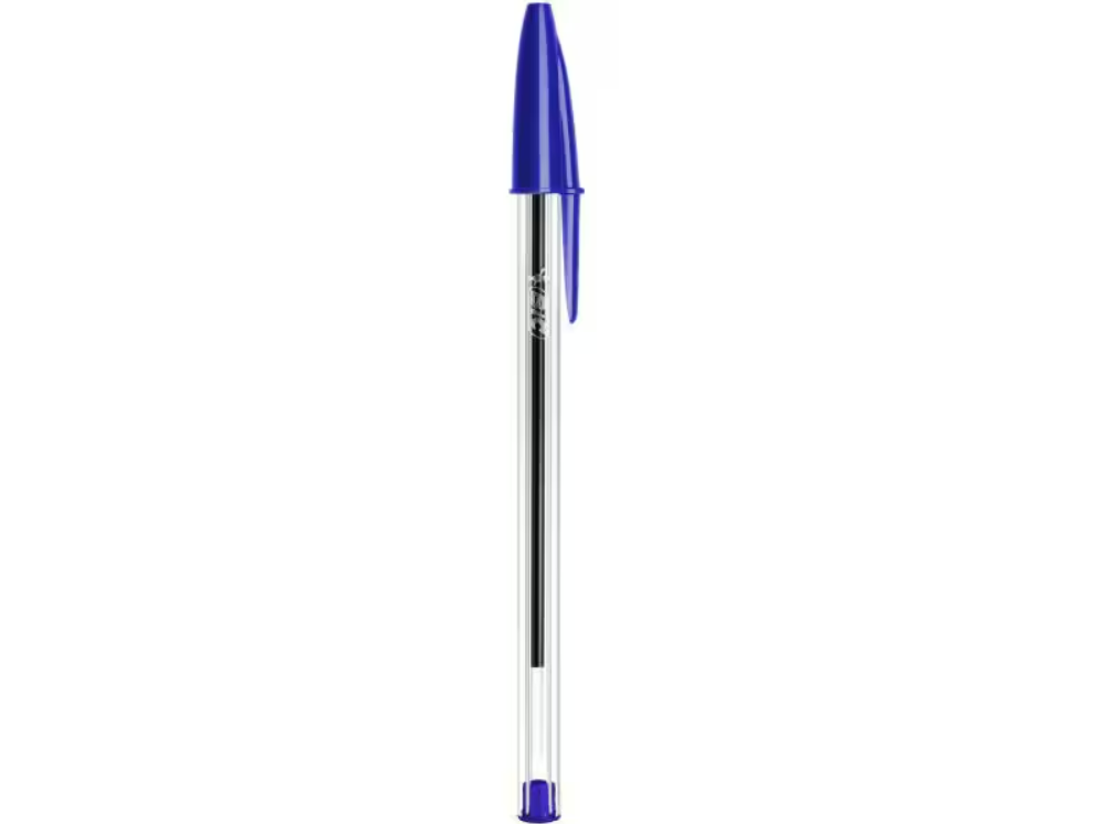 BIC Stylo bille Cristal Original 0.32 mm Bleu, 50 pièces