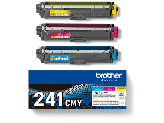 BROTHER Toner Multipack CMY TN-241CMY HL-3140/3170 1400 pages