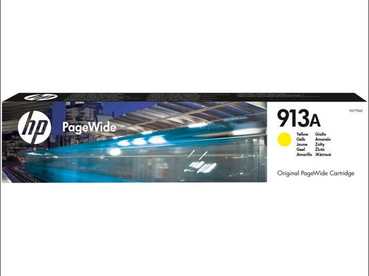 HP PageWide Cartridge No. 913A Yellow F6T79AE