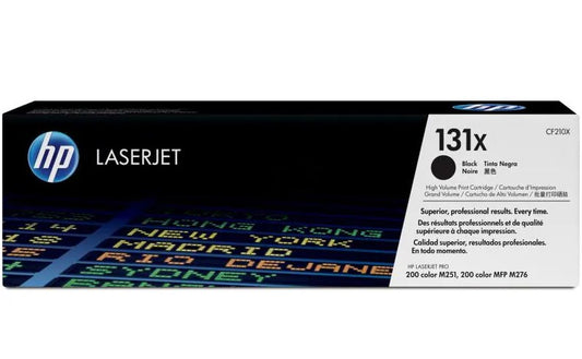 HP toner n° 131X noir CF210X