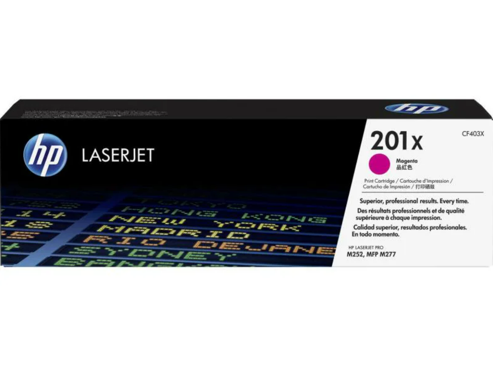 HP Toner Nr. 201X Magenta CF403X