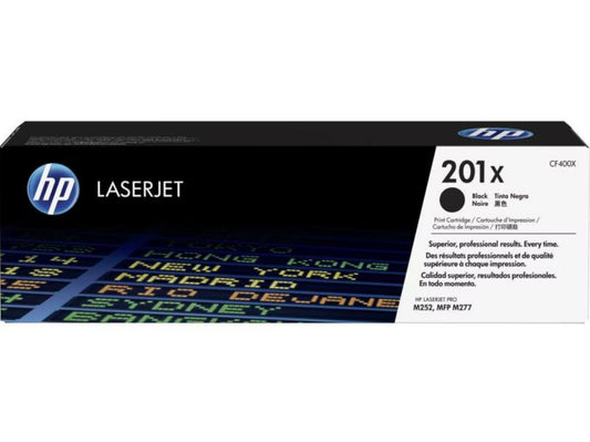 HP toner n° 201X black CF400X