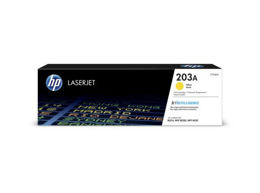 HP toner n° 203A jaune CF542A