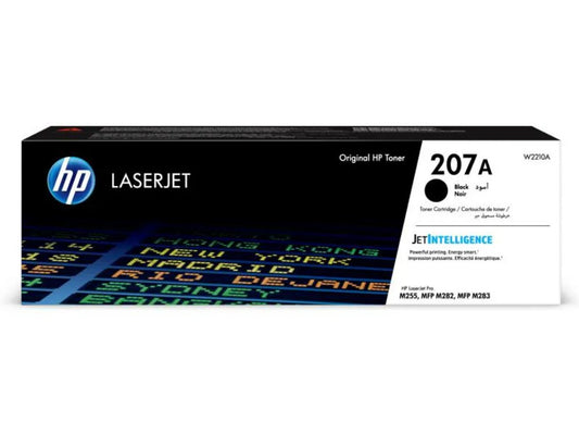 HP toner n° 207A noir W2210A