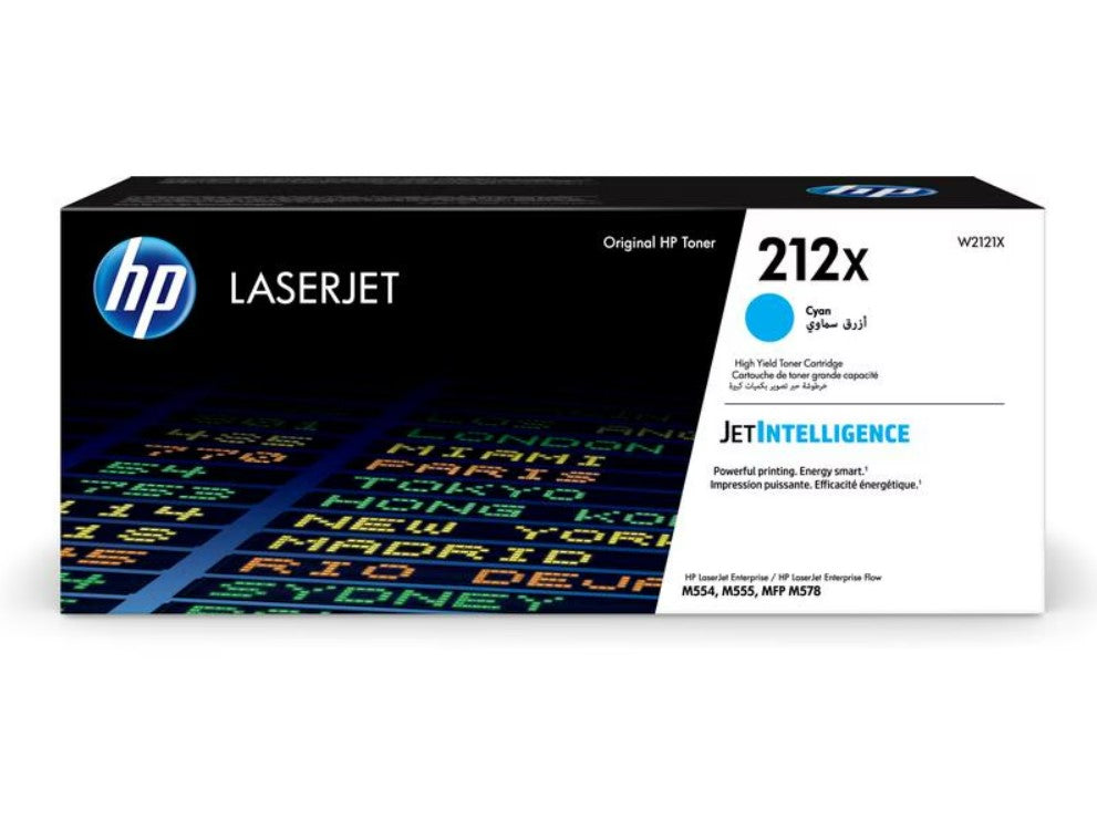 HP Toner Nr. 212X Cyan W2121X