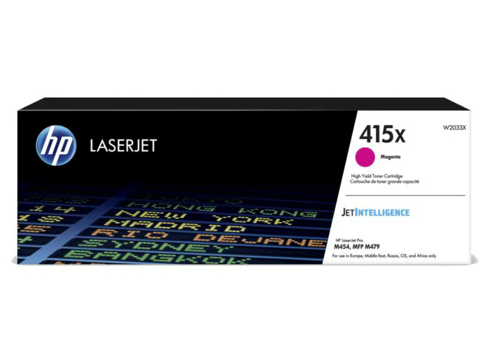 HP toner n° 415X magenta W2033XC