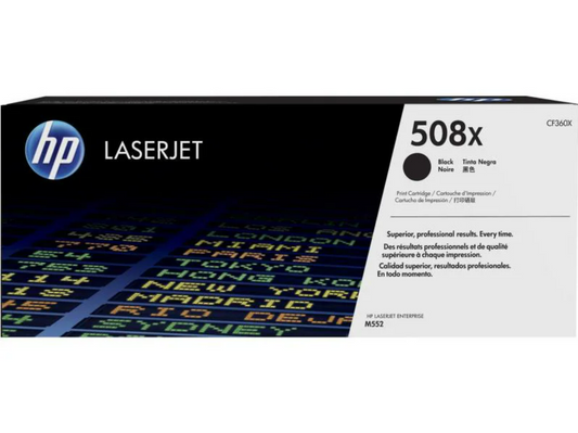 HP toner n° 508XC noir CF360X