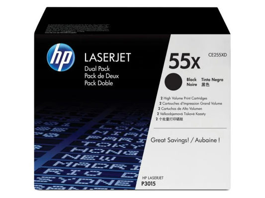 HP Toner Nr. 55X schwarz CE255XD