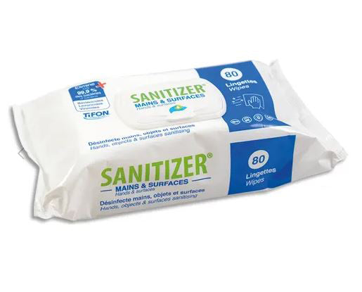 Lingettes désinfectantes Sanitizer