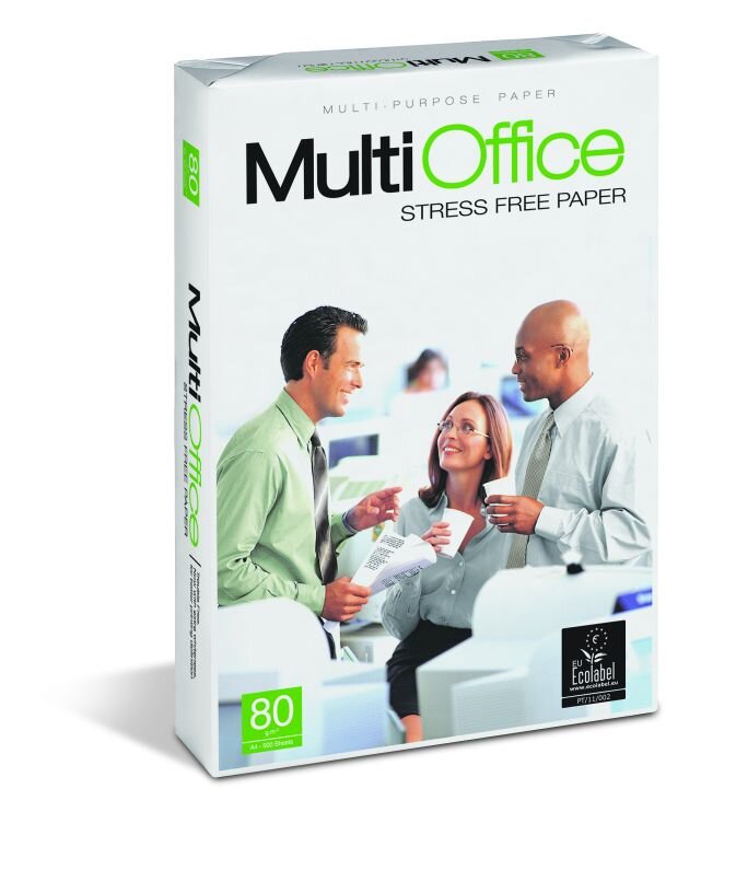 MULTI OFFICE Papier en qualité supérieure extra blanc A4 80g - 10 CARTONS - 1/4 de palette (25'500 Feuilles)