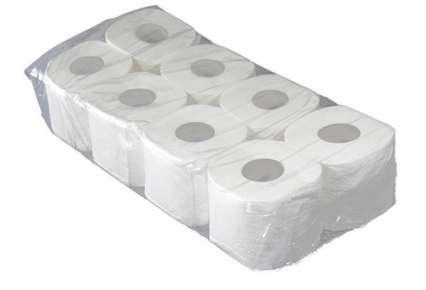 Papier toilette petits rouleaux cellulose, 3 couches, rouleau de 250 feuilles