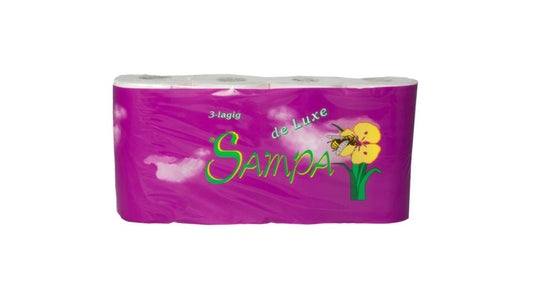 SAMPA Luxus-Toilettenpapier 3-lagig, 56 Rollen